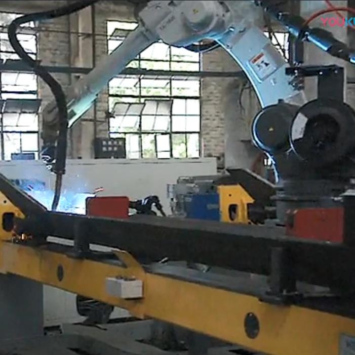 双工位焊接机器人工作站